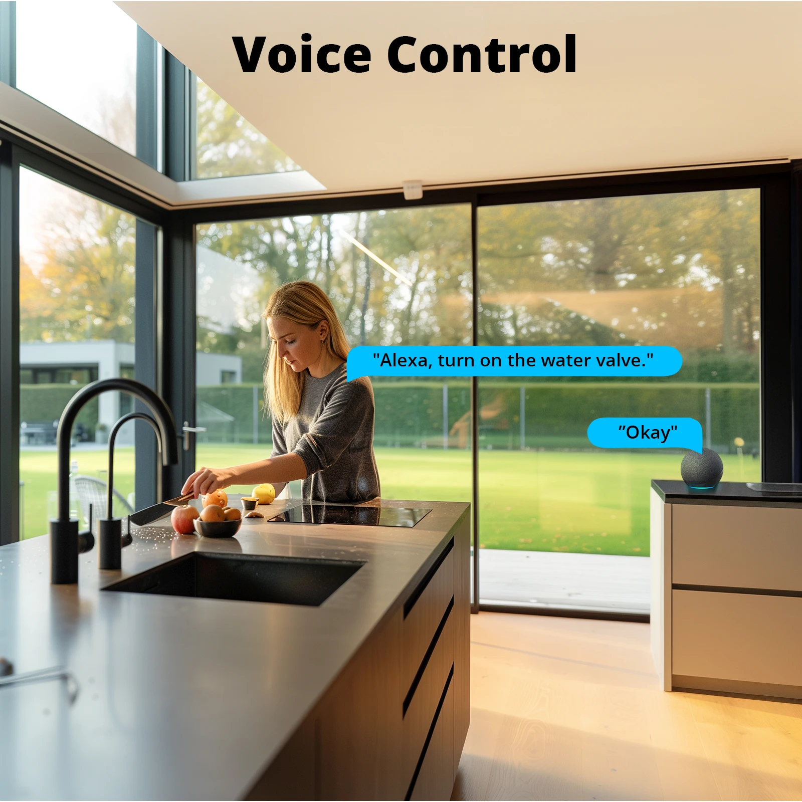 SONOFF SWV Zigbee Smart Water Valve IP55 Automatic Irrigation Easy Install Remote Control Time Schedule via eWeLink Alexa Google