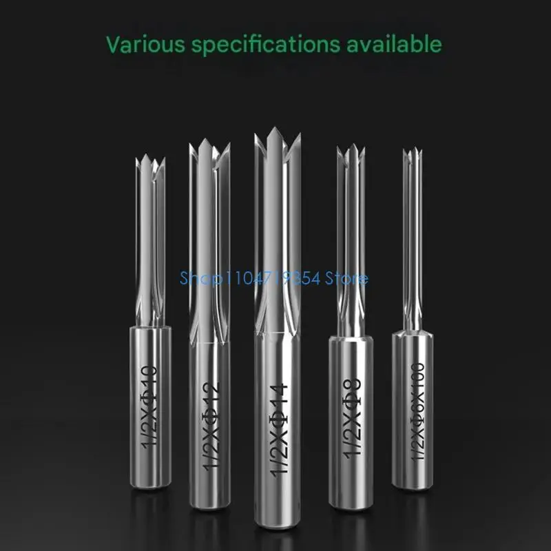 0XLD Precisely Engineered Mortising 4Flute Woodworking Routers Bit For Improved Durability In Woodcraft Projects