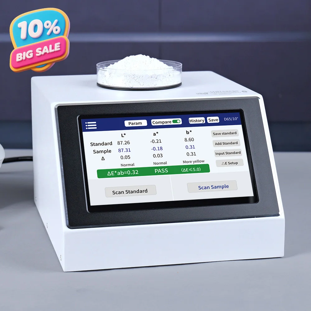 

Pro Grade Powder Colorimeter LS177 Color Matching Machine Spectrophotometer Colorimeter for Powder Masterbatch