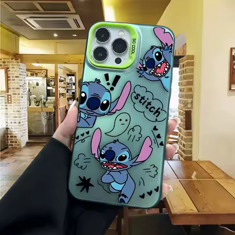 Disney Cute Baby Lilo &amp; Stitch Phone Case For Infinix NOTE 30 40 SMART SPARK 6 7 8 9 10 CAMON 20 30C ITEL S23 P36 A48 Hard Case