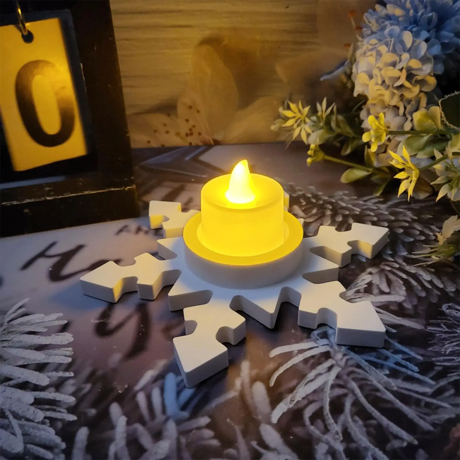 

Форма для снежинок, рождественская антипригарная многоразовая праздничная форма для снежинок, шоколада для взрослых, начинающих, любителей рукоделия, смоляной пластырь