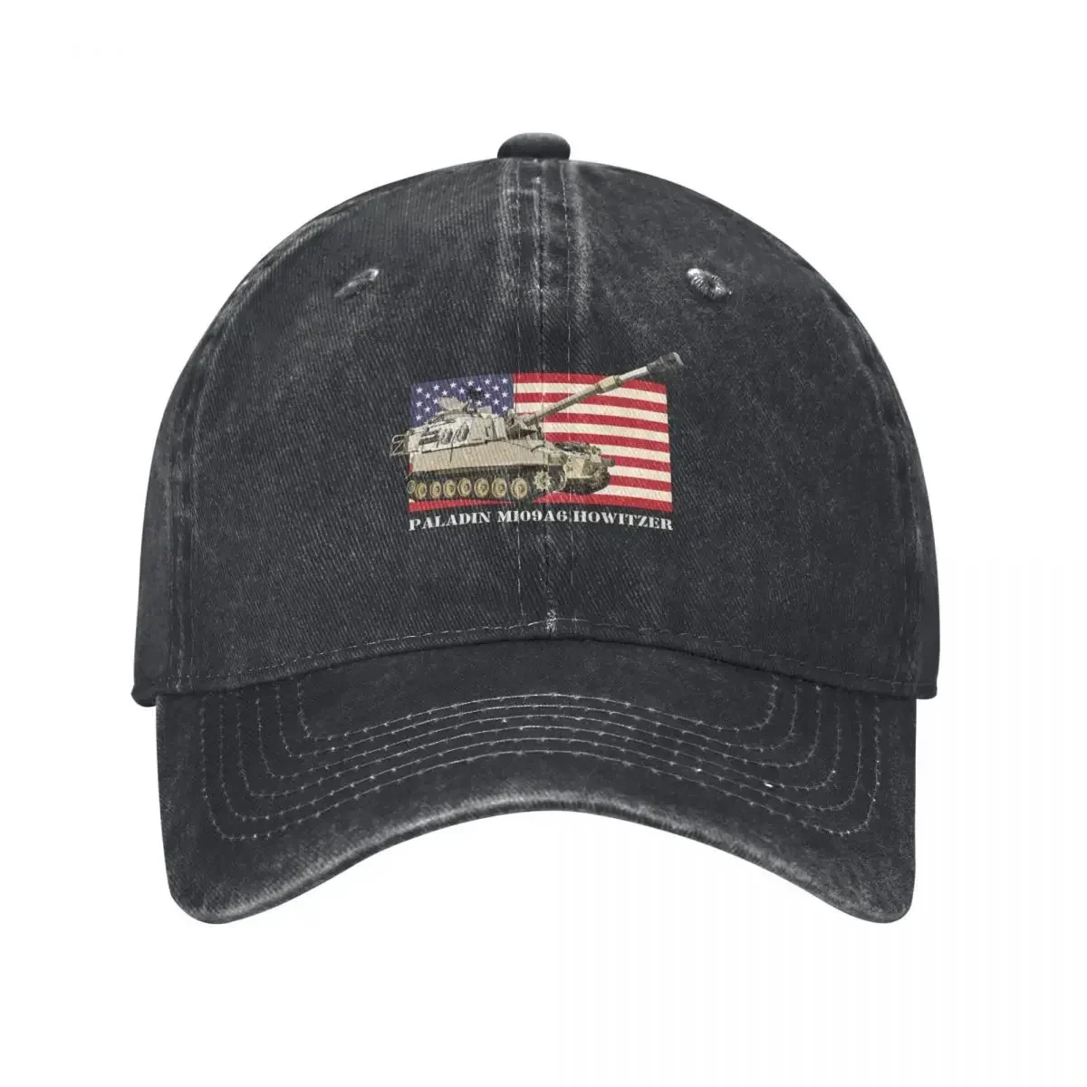 M109 A6 Paladin Howitzer Diagram American Flag Gifts Baseball Cap Beach Bag tea Hat Golf Hat Women's Beach Outlet 2025 Men's