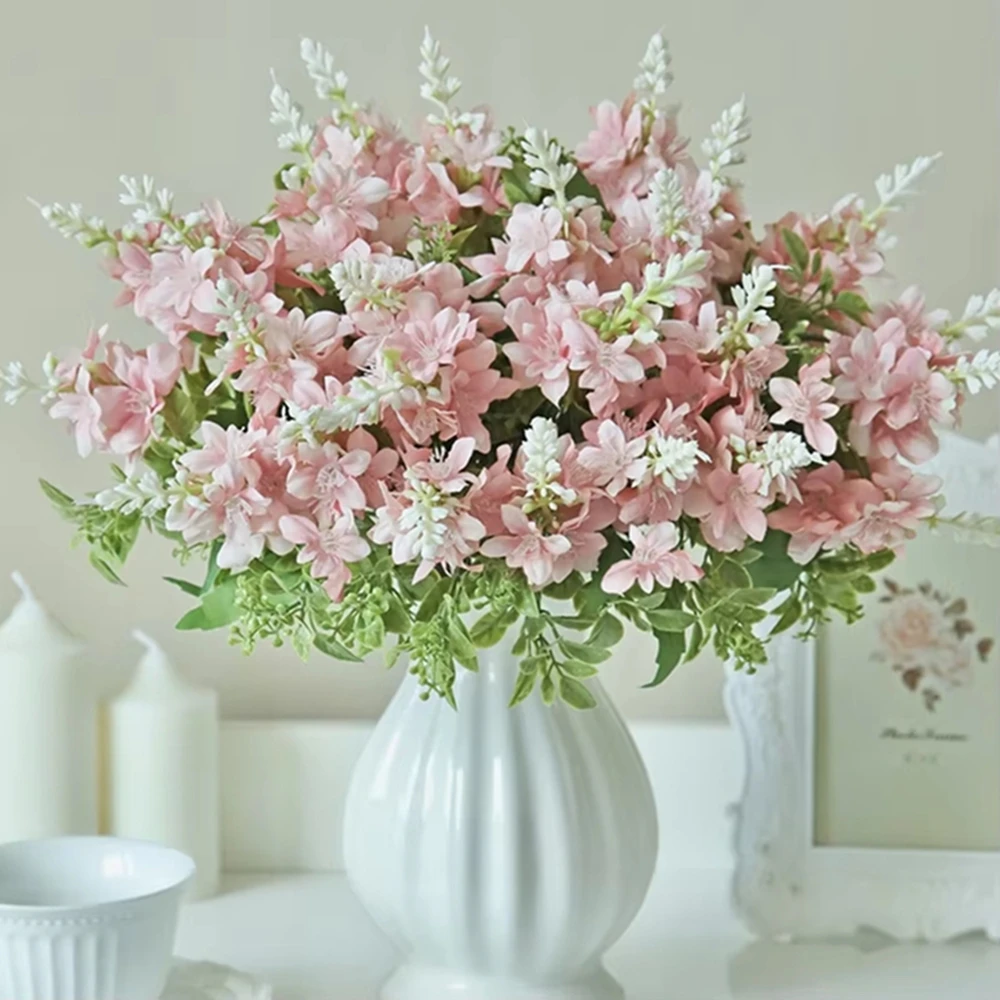 Silk Yucca Gloriosa Artificial Flowers Wedding Home Christmas Decorations Wreath Bridal Bouquet Table Simple Dainty Arrangements