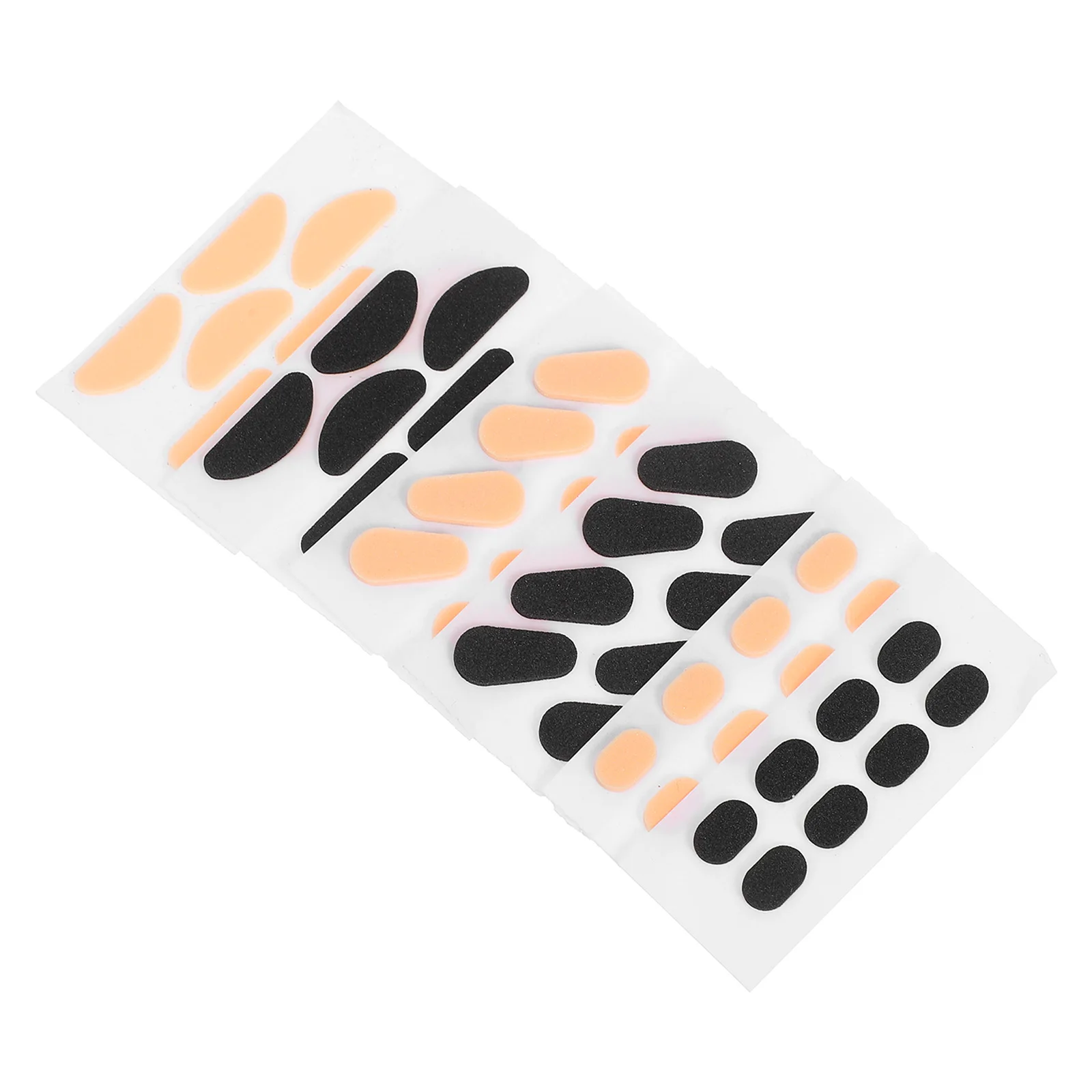 

4 пары подушечек для носа для очков, самоклеящиеся губчатые подушечки, минимальный дизайн, нескользящие, удобные для носа, для очков, солнцезащитные очки, нос