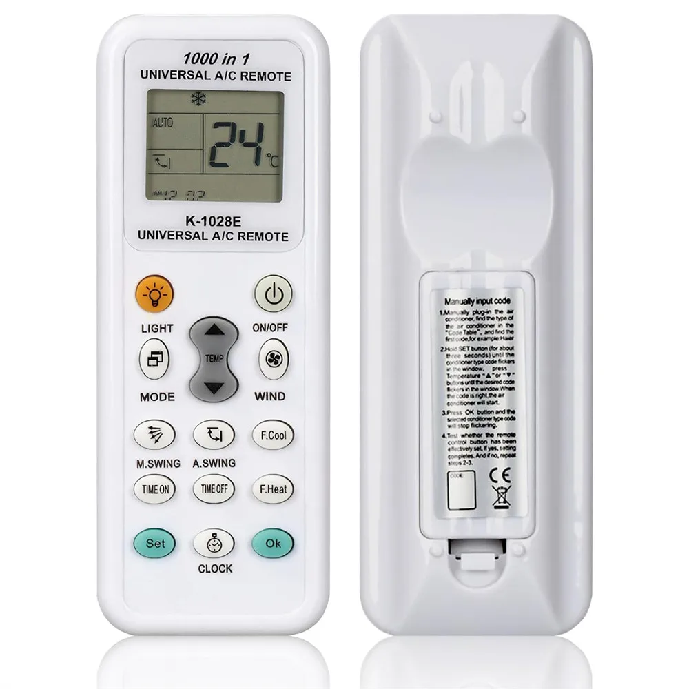 Control remoto Universal de aire acondicionado para LG Gree Midea Toshiba Haier Daikin Hitachi Mitsubishi Fujitsu Daewoo Samsung Sanyo