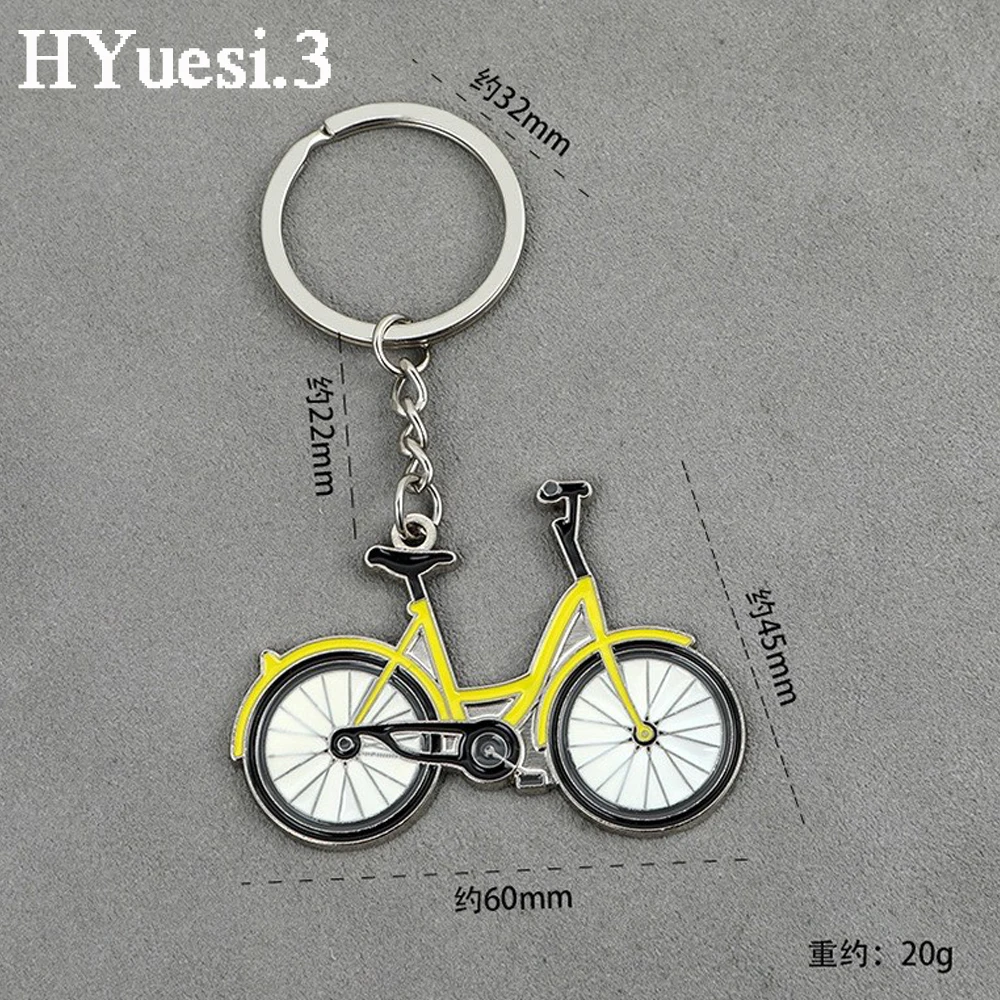 1pc Creative Bicycle Keychain Portable Metal Bike Shaped Beer Bottle Opener Key Rings For Cycling Enthusiasts Men Gifts Bar Tool