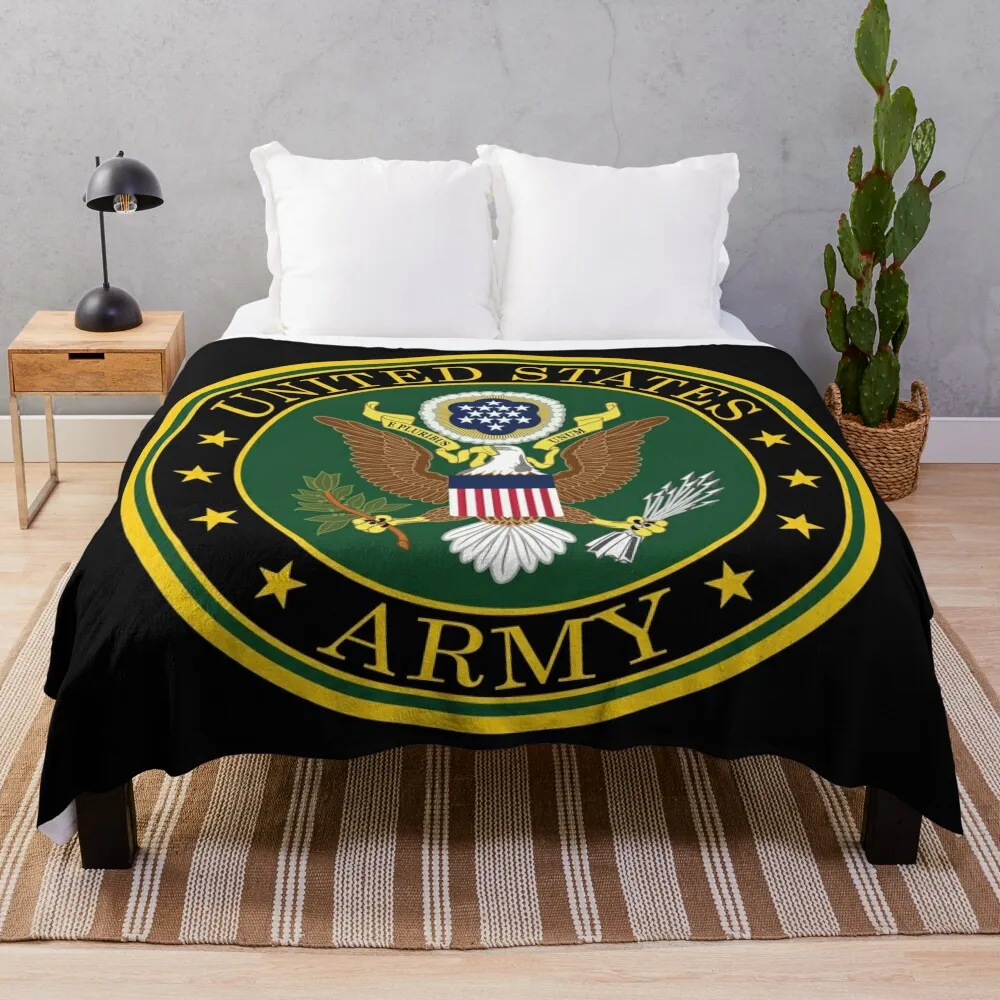 

Army - US Army wo Txt Throw Blanket throw blanket for sofa Thin Blankets