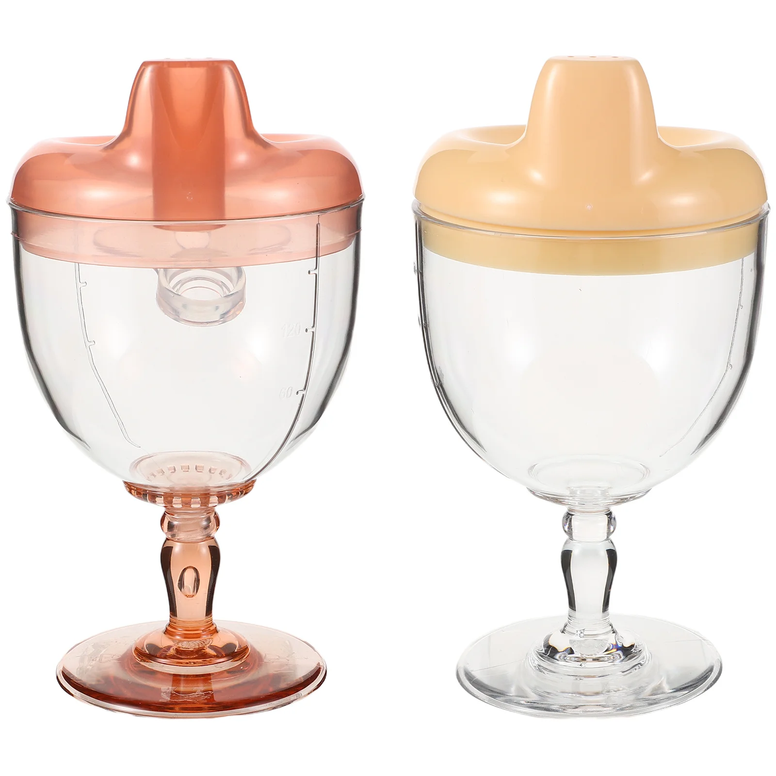 2 шт. детские чашки, милая чашка для воды, контейнер для чашки молока для малышей, эргономичный дизайн, прочная поставка, детские чашки, бутылочки для молока для малышей