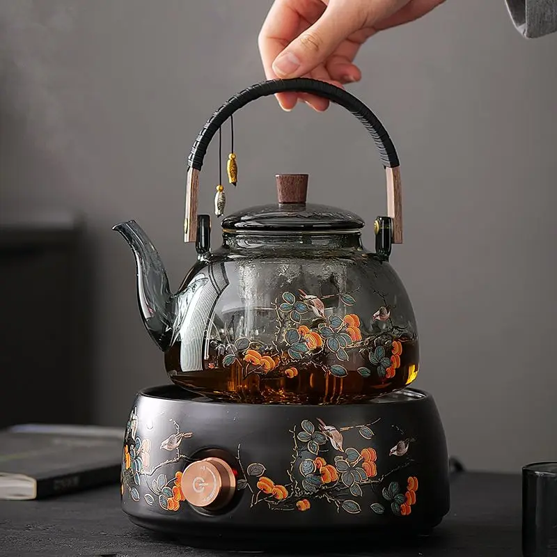 

Handwork Electric Pottery Stove Tea Maker Small Boiling Water Mini Induction Cooker Household High-power Electric Stove Teapot