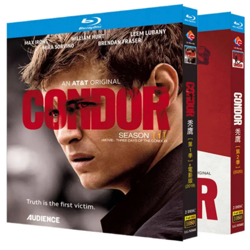 

BD Blu-ray High-Definition US TV Series The Falcon 1st and 2nd Seasons Plus Movie Edition 4-Disc Box Set
