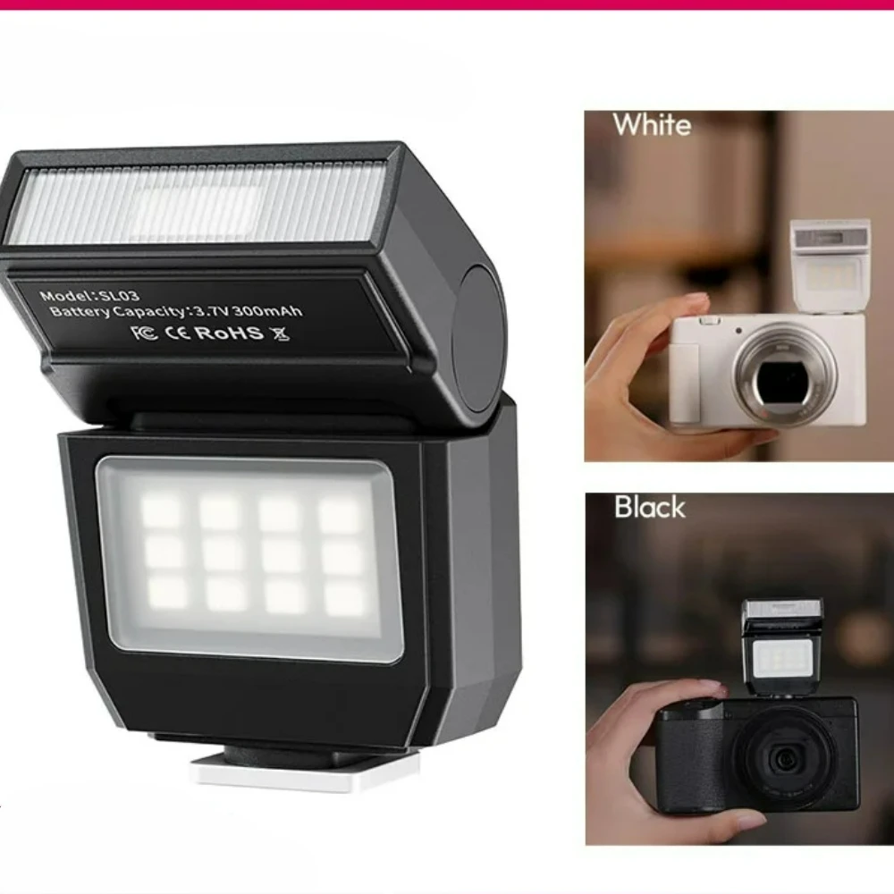 

Портативная вспышка для камеры Spark Lite, заполняющая лампа, совместимая с Sony Canon Nikon Fujifilm, компактная вспышка для фотографа