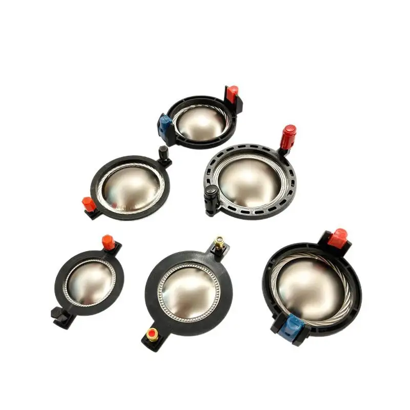 1Pcs Titanium Compression Driver Diaphragm Speaker Voice Coil Unit Multiple Sizes High Fidelity For Speaker Repair Replacement