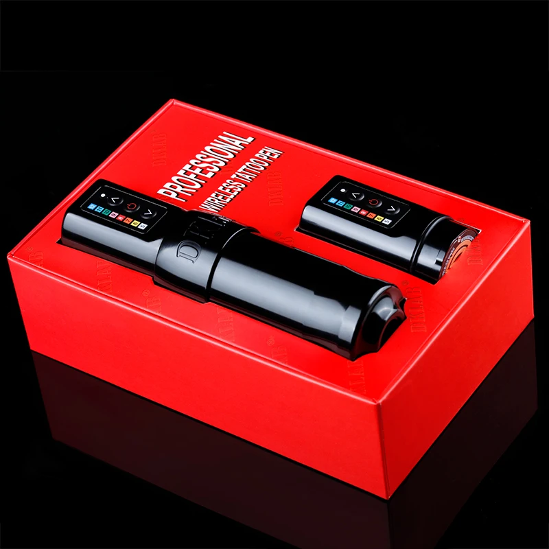 DKLAB DK-W1 Wireless Tattoo Machine Pen,All in One Battery Tattoo Pen for Tattoo Liner & Shader,Japanes Coreless Motor