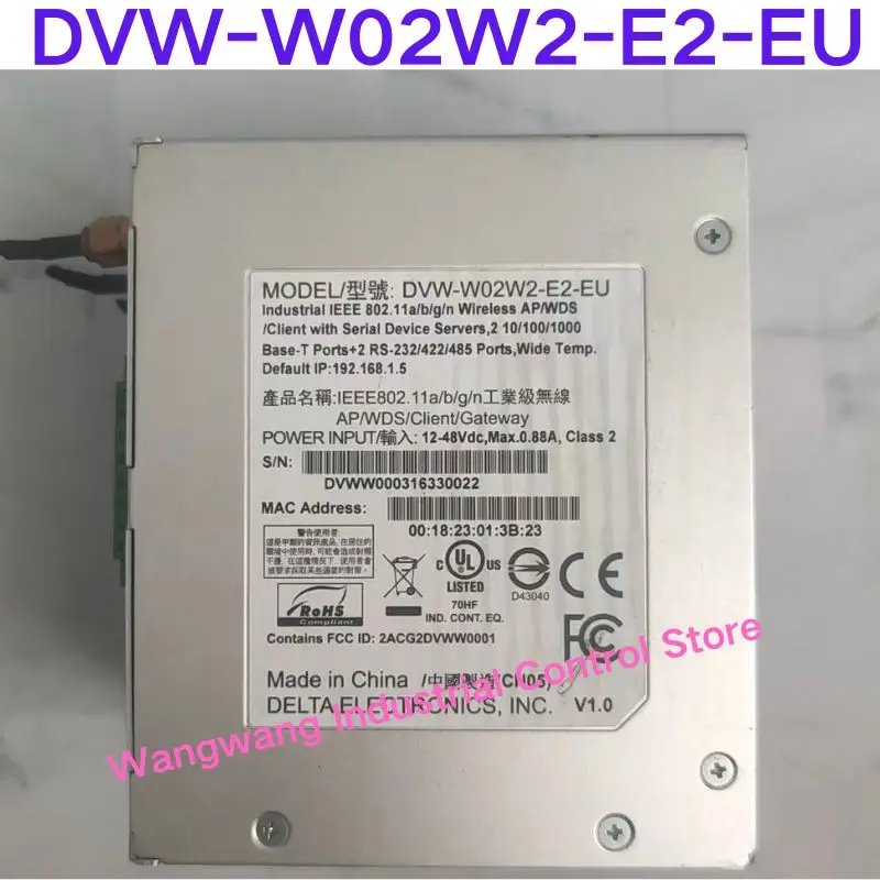 Second-hand test OK , Wireless router DVW-W02W2-E2-EU