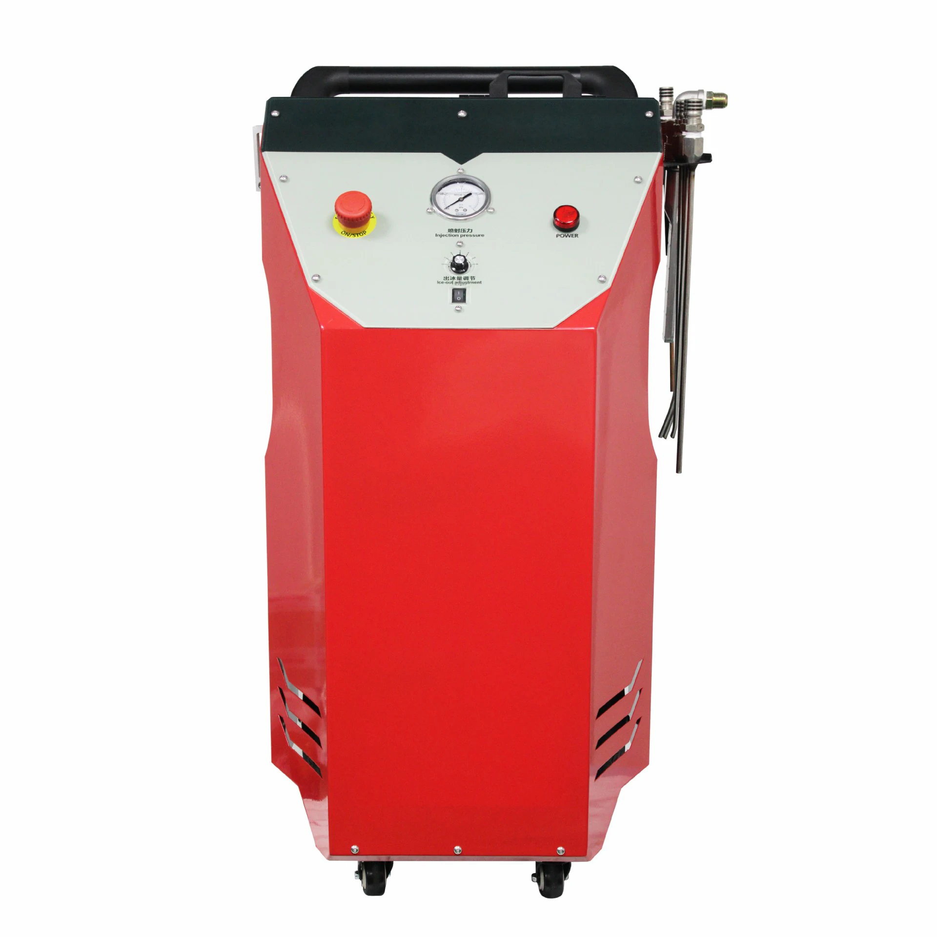 High Pressure Dry Ice Blasting Machine CO2 Dry Ice Blaster Pelletizer Washing Cleaning Cleaner