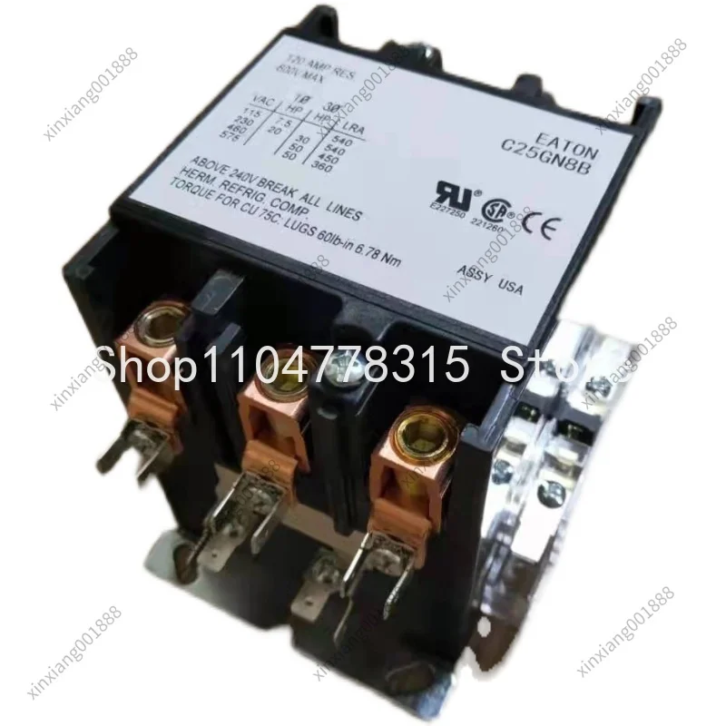 For CNC Plasma Cutter Parts C25GNY8B/C25GNY9, Power Main Contactor, Original Replacement