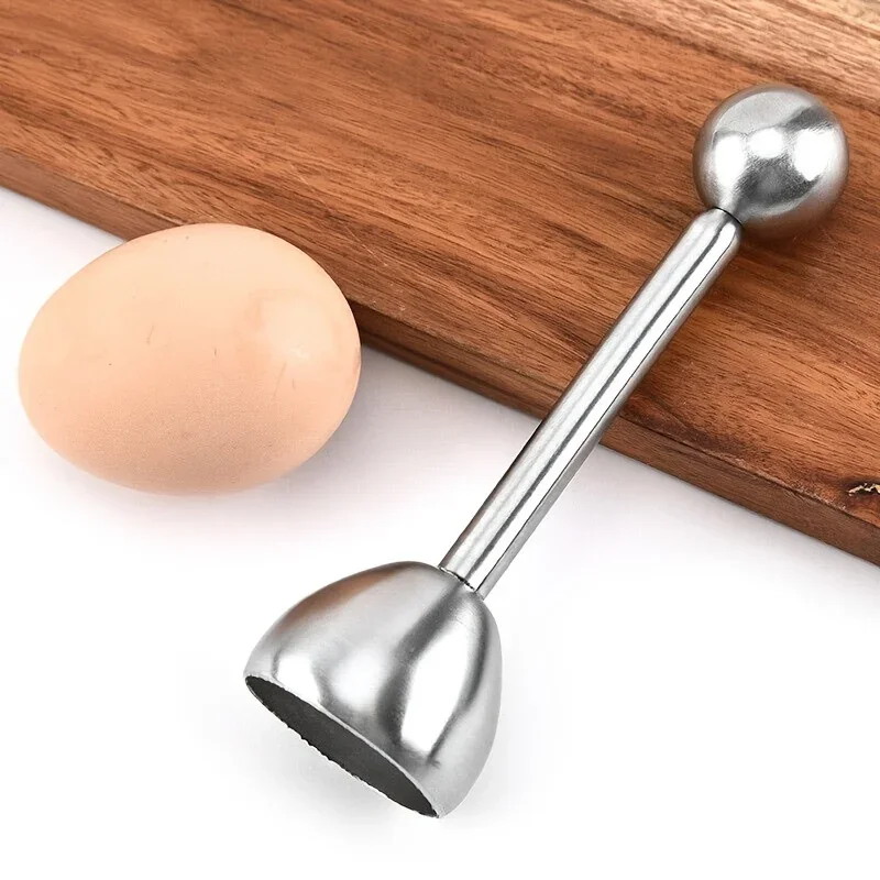 

Stainless Steel Boiled Egg Topper Shell Top Kitchen Tool Cutter Knocker Opener Egg Accessories Egg Scissors Kitchen Gadget Stain