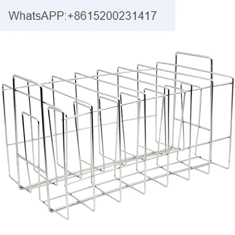 Stainless steel homogeneous bag holder 10 grids 304 stainless steel aseptic sampling bag holder