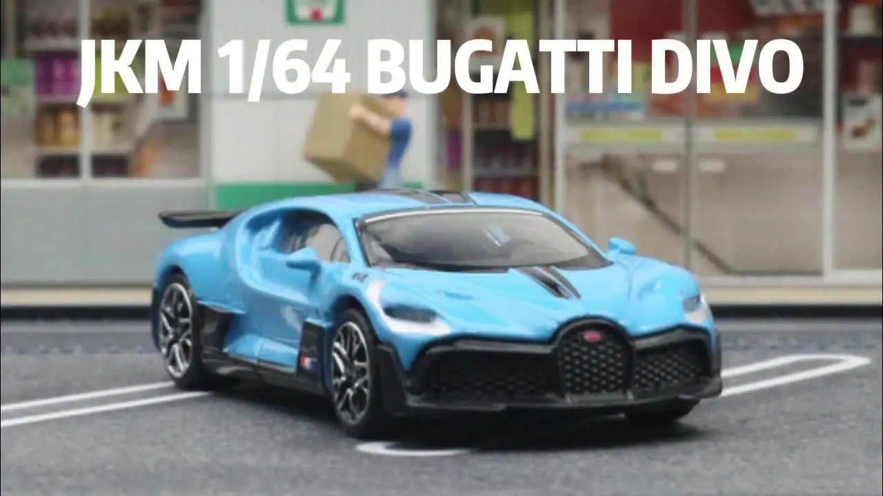 1/64 ブガッティ ディーボ シロン EB110 Centodieci La Voiture Noire