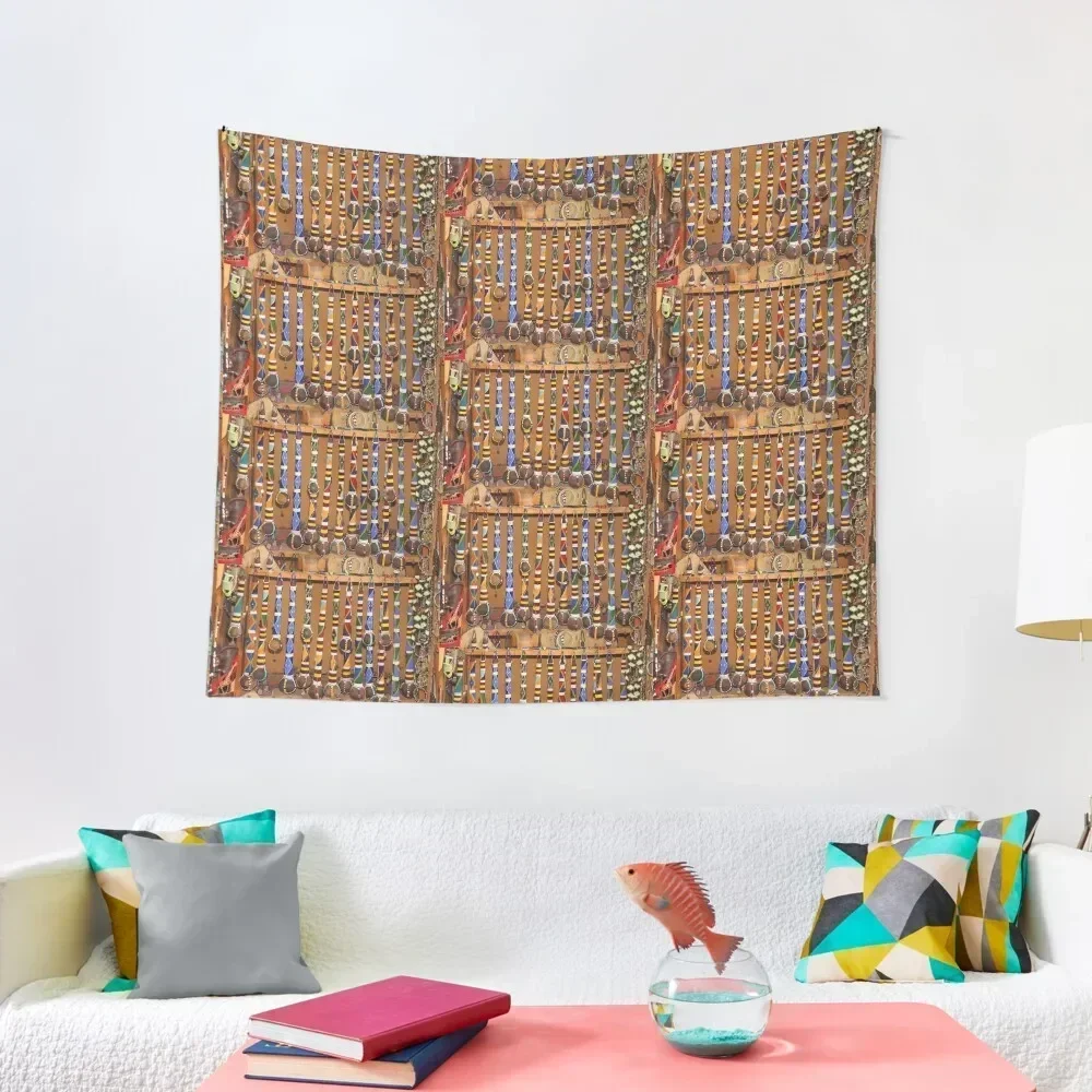 O-rinka. Club, Maasai (or Masai) Artefact, Tanzania Tapestry Decoration Wall Tapete For The Wall Wall Hanging Decor Tapestry