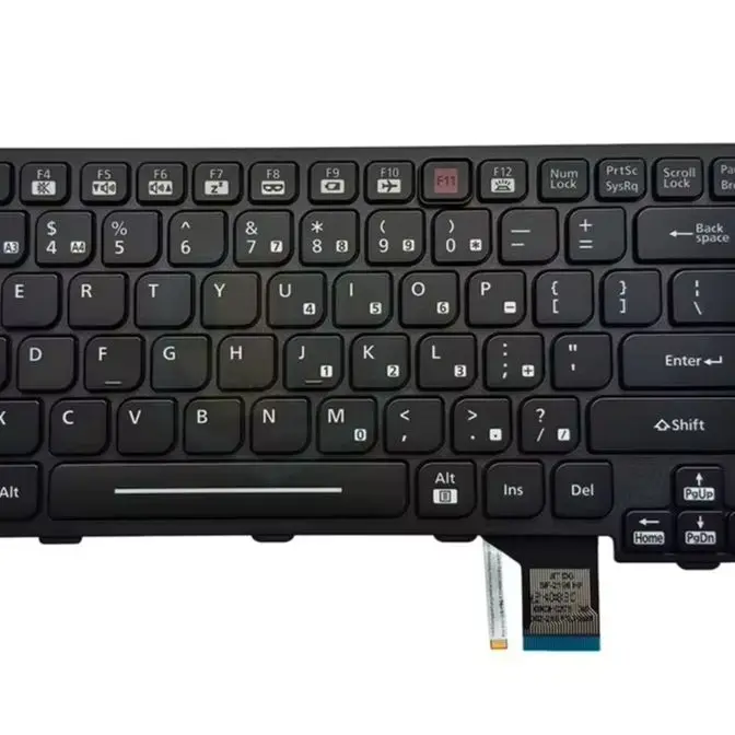 Repair‑Grade Backlit Notebook Keyboard, US UK JP Key Layout, Made for Panasonic Toughbook FZ‑40 FZ‑55 FZ‑55C0618VM, Part Code PA