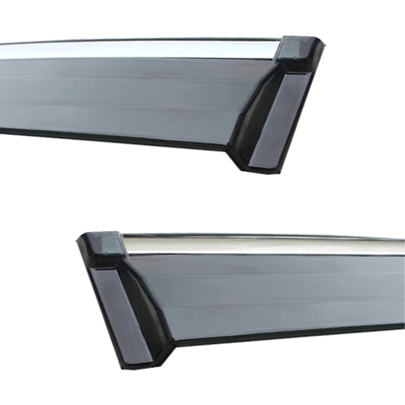 For BYD Seagull Dolphin Mini 2023 2024 Car modification Windows visor Rain proof car windows  bright strip