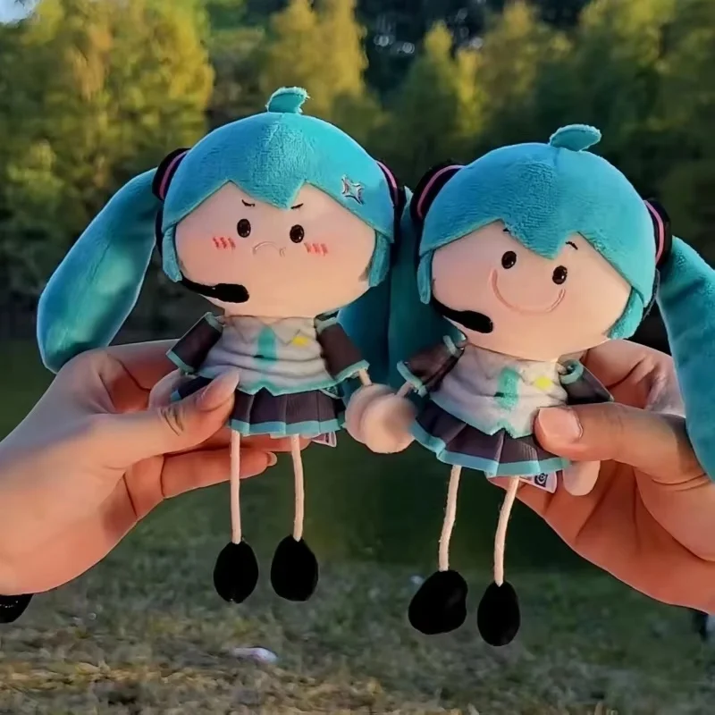 In Stock Genuine Hatsune Miku Yadoudou Series Kagamine Rin Plush Keychain Desktop Trendy Collectible Ornament Toy Birthday Gift