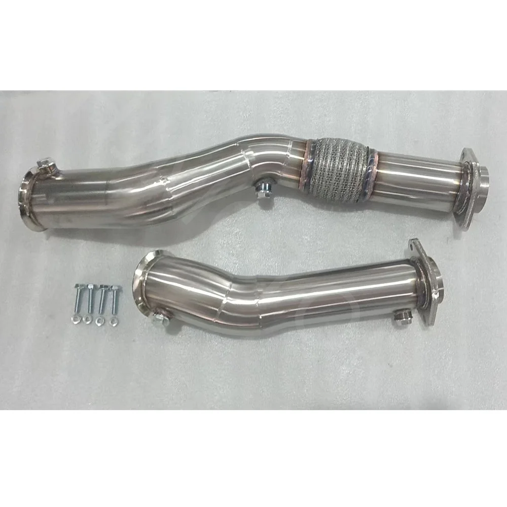

3.5 Inch Stainless Steel High Flow Exhaust Downpipes for M3 M4 G80 G82 S58 3.0T 2021-UP G80 Downpipe