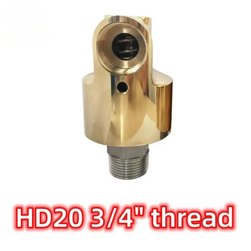 1PC HD20 DN20 3/4 Inch 360 Degree Rotating Joint Rotary Union Swivel Coupling Water Air Oil Brass Connector