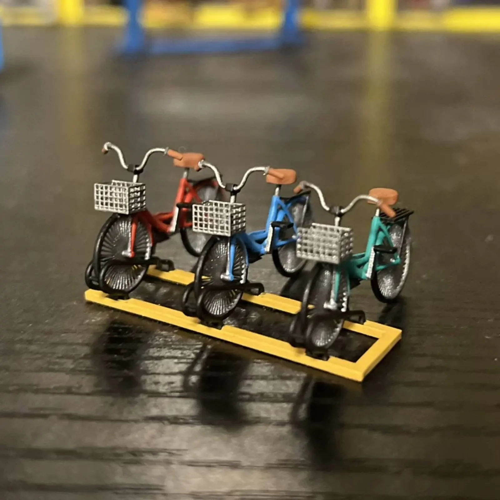 

Cycle Parking Rack Model Space Saving Table Decoration for Miniature Scene