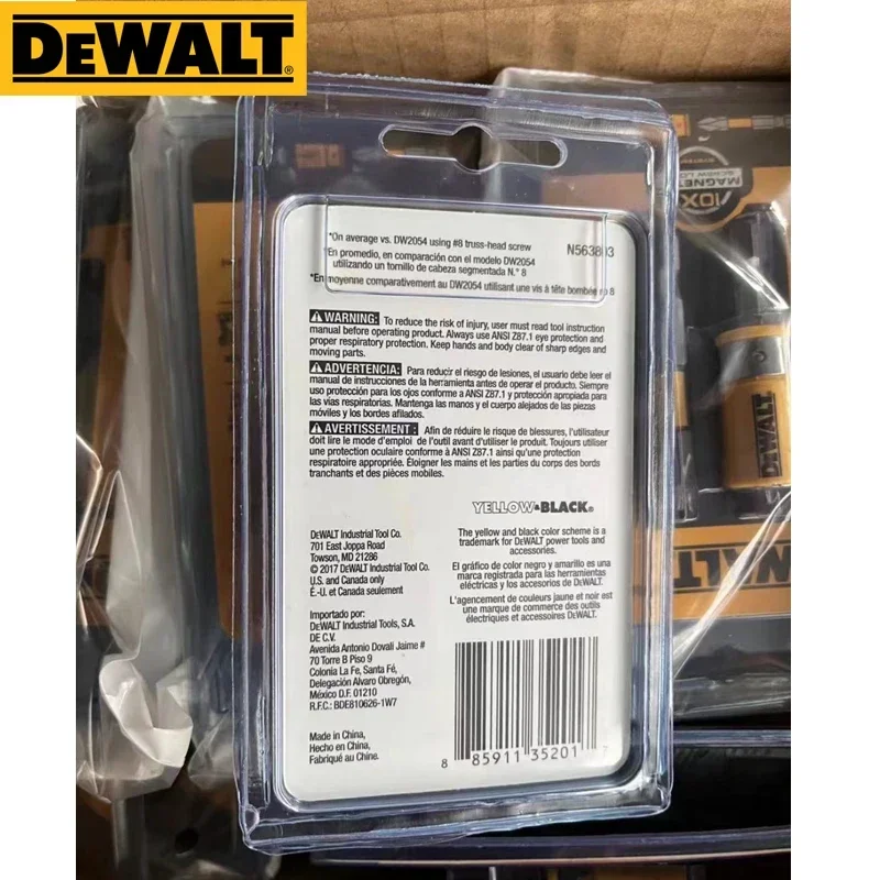 DEWALT DWA2PH2SL Phillips Bits Magnéticos Ferramenta Elétrica Manga Set Impacto Driver Broca Conjunto Pivotante Magnético Bit Ferramenta Acessórios