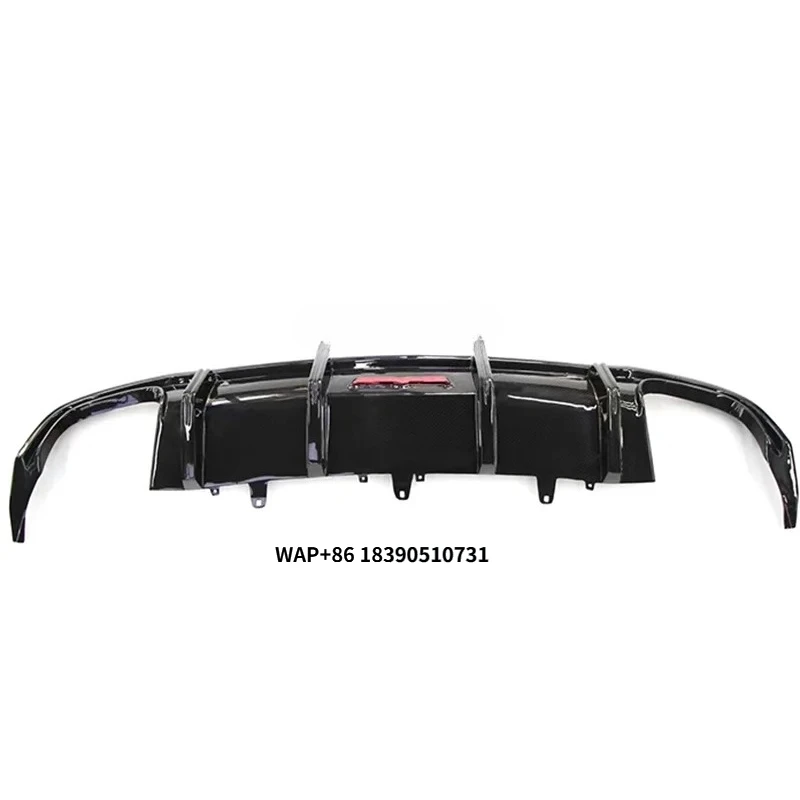

Bumper Carbon Fiber Rear Lip Diffuser for A6 C7 Avant