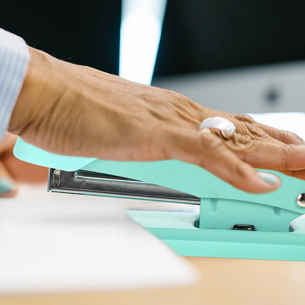 

2pcs Duty Metal Stapler for Office Student Classroom Multifunctional Desk Staplers Heavy Duty Paper Staples