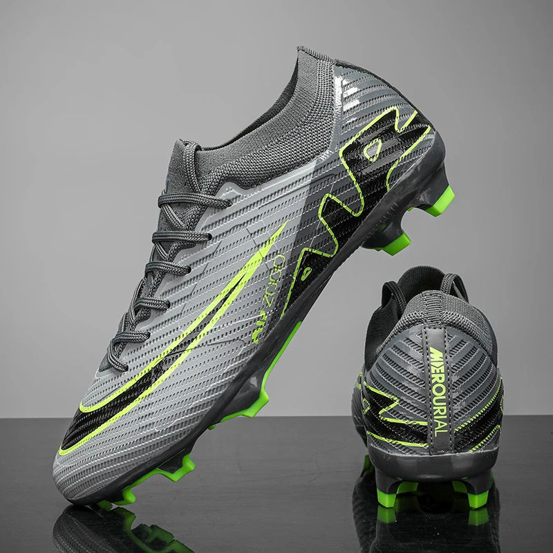 Men Original Soccer Shoes Society Cleats Professional Fast Football Shoes Outdoor Training Football Field Boots TF/FG Sneaker