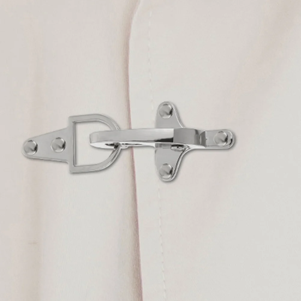 1 مجموعة معطف معدني أبازيم المفاجئة تبديل إغلاق أزرار استبدال الربط كليب للسترات معاطف أحزمة الزينة دائم