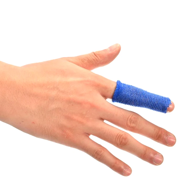 Bandage tubulaire à doigts souples, bandage pour doigts, pansements pour copains et lits, bandage tubulaire de premiers soins, utilisation sous un lit de doigt, 10 pièces