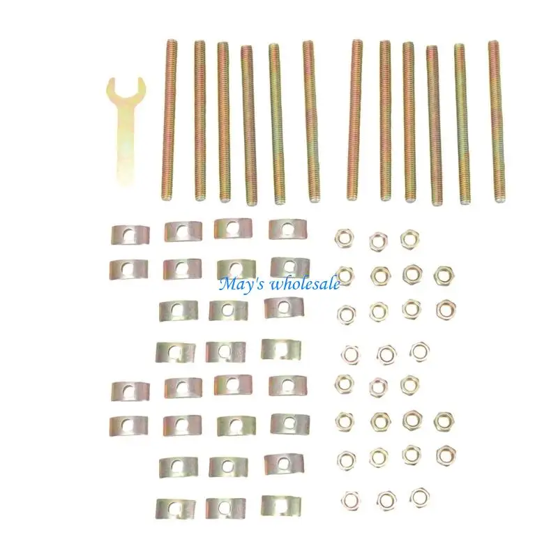 

Pack of 6 Countertops Joint Fasteners Furniture Drawbolt Connectors for Bed Butcher Block Table Assembly Daily Use 448A