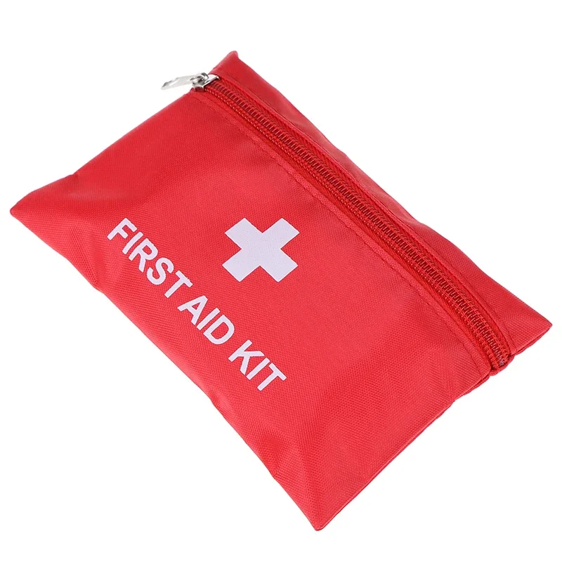 1X Portable Emergency Survival First Aid Kit Pack Travel Medical Sports Bag Case