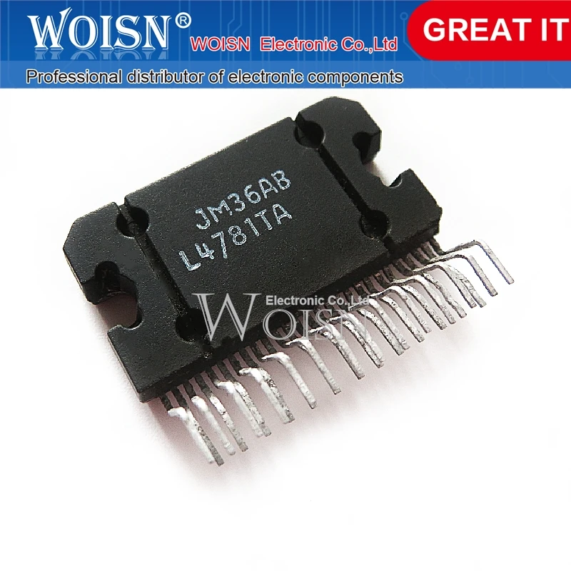 

1pcs/lot LM4781TA L4781TA LM4781 ZIP-27 In Stock