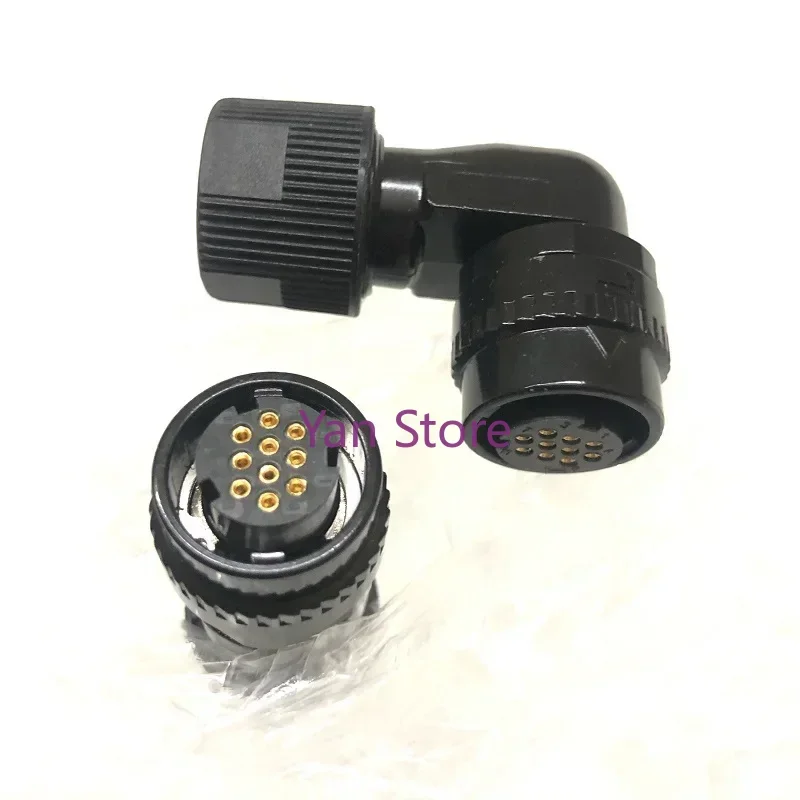 FANUC-Stecker, 10-polig, JN2DS10SL2-R, Encoder-Seitenstecker A06B-6114-K200 /S/E A63L-0001-0848/CA CB JN2DS10SL2-R