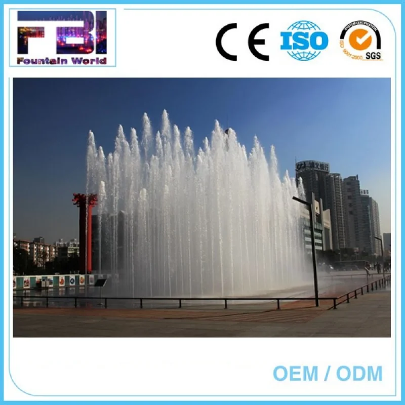 custom.Outdoor Program Fountain Large Lake Stage Show Rain Curtain Room Flash Wall