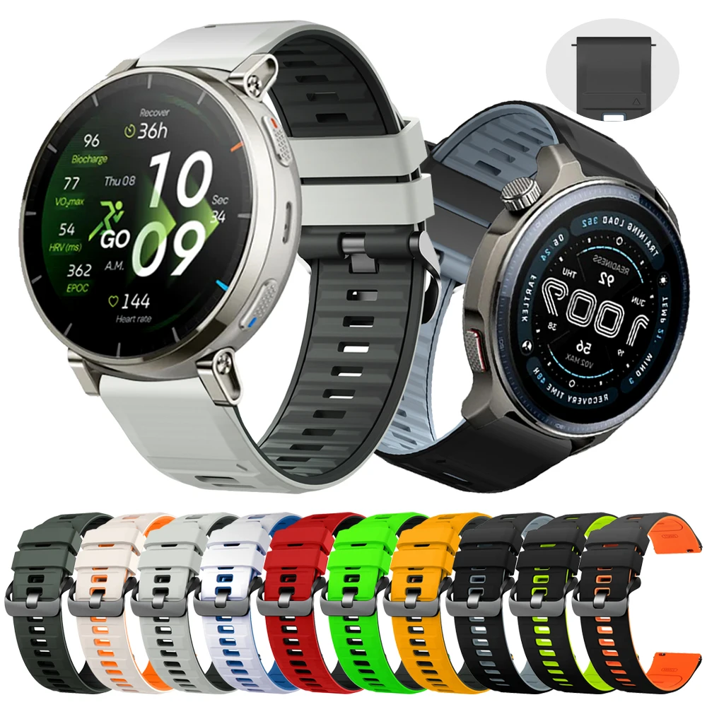 Silikonarmband für Huami Amazfit Active Max/3/2/BALANCE 2 Armband BIP6 5/GTS 4 mini/GTR 3Pro 20mm 22mm Ersatzarmband Zubehör