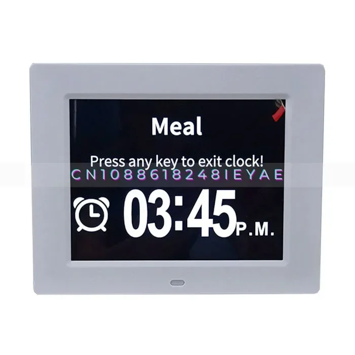 2021 I migliori regali di Natale Orologio promemoria sveglia per preghiera con oscuramento automatico remoto da 8 pollici per i genitori