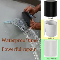 100mm Wide  Strong Waterproof Tape Stop Leaks Seal Repair Tape Performance Self Fix Tape Fiberfix Adhesive Insulating Duct Tape