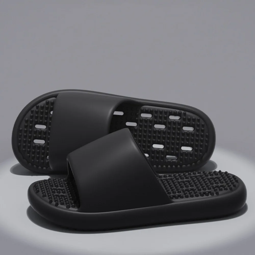 

Soft Anti Slip Flat Slippers Anti Odor Hollow Flip Flops Beachwear Shoes Open-toe Slides Sandals Couple
