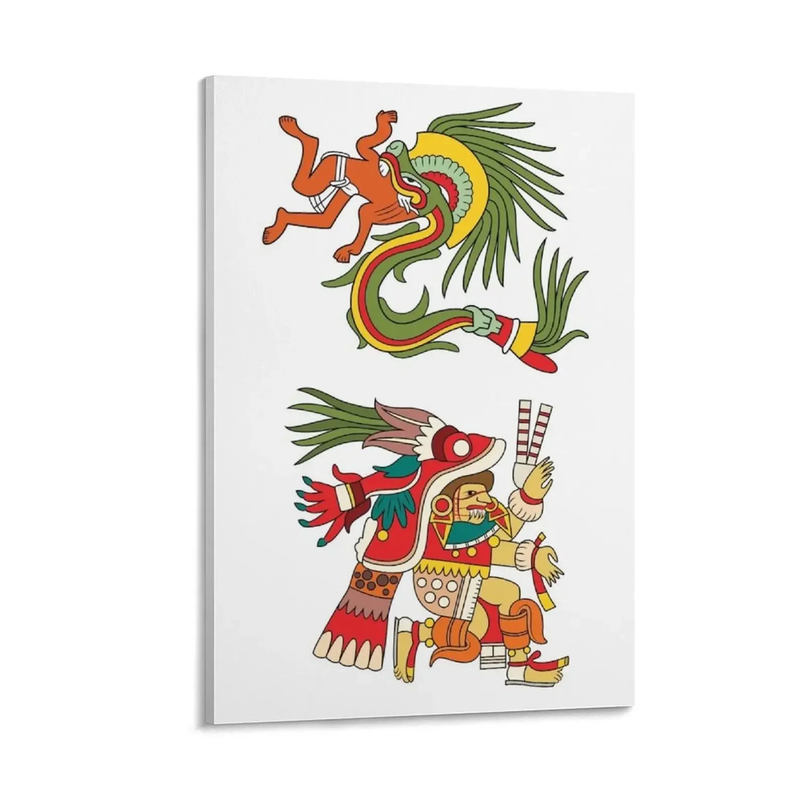 

Quetzalcoatl Chantico Aztec Gods Gift Canvas Painting home decorations and organization korean room decor Picture on the wall
