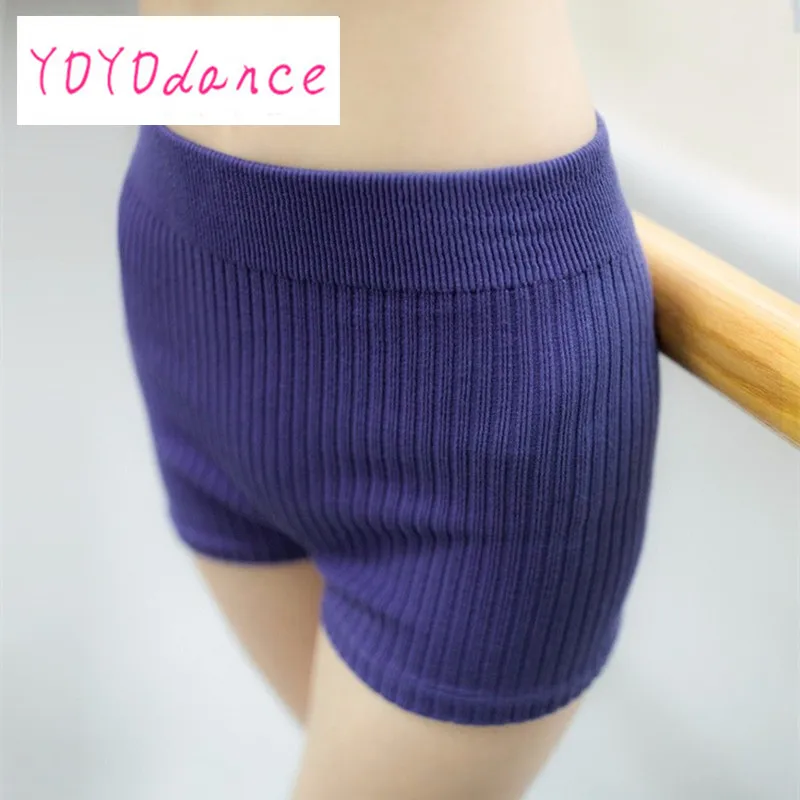 New Arrival Professional Ballet Practice Shorts kids Ballet Exercise Wear Low Waist Slim Female Dance Shorts 35008