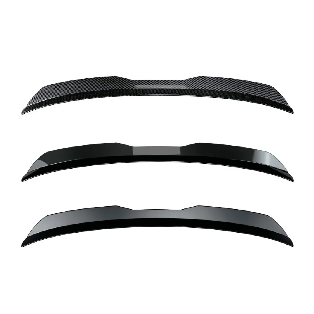 Rear Roof Lip Spoiler For Audi A4 B8 8.5 Avant / Allroad 2008 - 2016 Black / Carbon Look Car Tail Wing Decoration