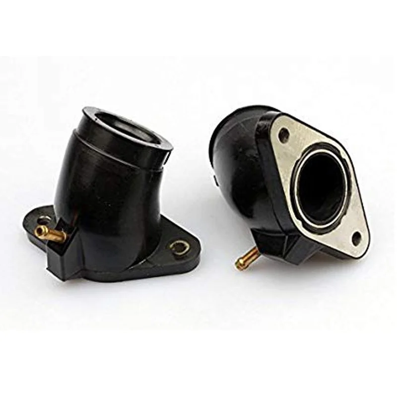 2Pcs Motorcycle Carburetor Intake Manifold Interface Boots for Yamaha XVS400 1996 - 2008 XVS650A V-STAR CUSTOM 1998 1999 -2006