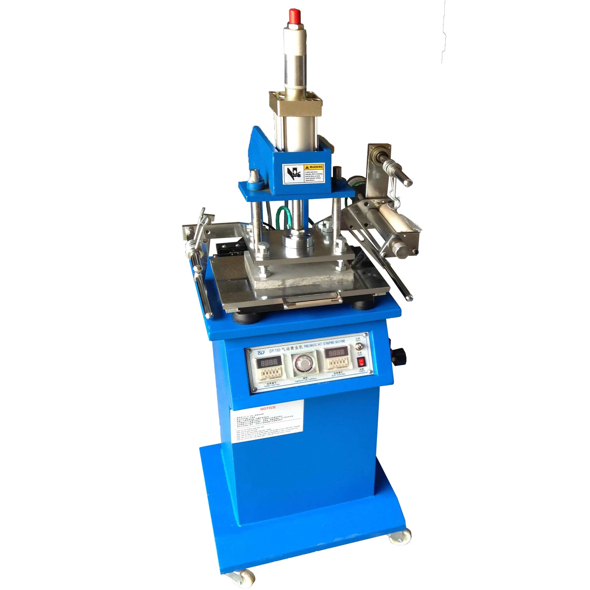 Digital Gilding Machine-Pneumatic Hot Foil Stamping & Embossing Machine for Hardcover Wood Leather Plastic Materials